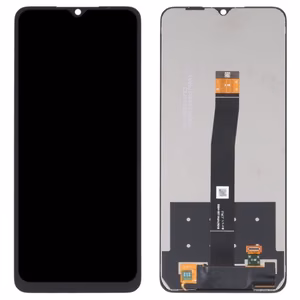LCD-näyttö Xiaomi Redmi 10C/Poco C40 kosketusnäytöllä musta ORG