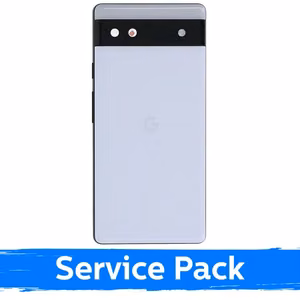Takakansi laitteelle Google Pixel 6a, liidunvalkoinen (Service Pack)
