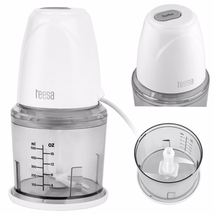 Minisilppuri 500 ml:n astialla, 260 W