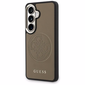 Guess Suojakuori Perforated Logo MagSafe Samsung Galaxy S26:lle ruskea