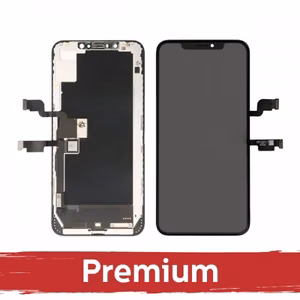 LCD-naytto yhteensopiva iPhone XS Max musta (INCELL / Premium) / Removable IC /