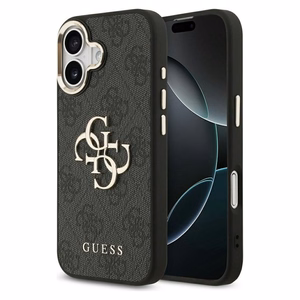 GUESS Suojakuori IPHONE 17 GUHCP17S4GMGCGR (PU W/ Big 4G Classic Logo) kultainen musta