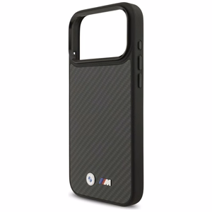 BMW Suojakuori iPhone 17 Pro Max:lle MagSafe-yhteensopiva BMHMP17X24CFMMK (Kevlar Matt) musta