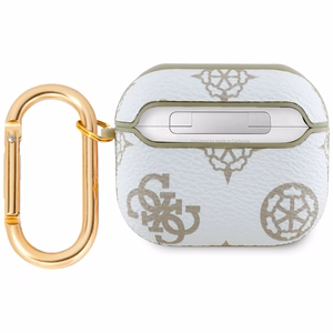Guess GUA3PG4GPH AirPods 3 cover white/white 4G Hook