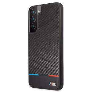 BMW M Collection Triangles kotelo Samsung Galaxy S22+ - musta