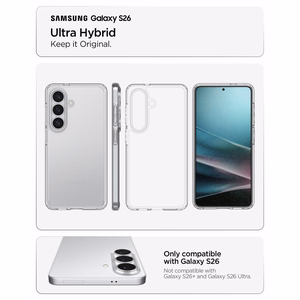 SPIGEN ULTRA HYBRID GALAXY S26 CRYSTAL CLEAR