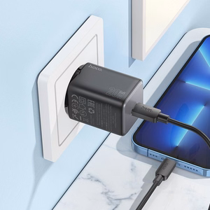 Laturi Hoco N40 (1xUSB-C 20W) musta