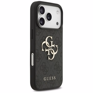 Guess 4G Big Logo Suojakuori iPhone 17 Pro:lle - Musta