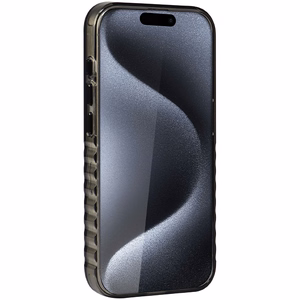 Audi IML Big Logo MagSafe Suojakuori iPhone 15 Pro Max:lle - musta