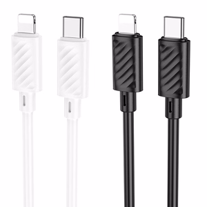 Kaapeli USB C - Lightning Hoco PD 27W 2 m X88 valkoinen