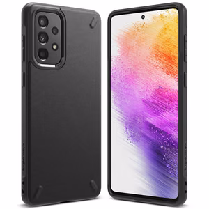 Ringke Onyx Kestävä TPU suojakuori Samsung Galaxy A73 musta