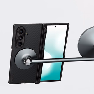 Nillkin Super Frosted Shield Fold magneettinen suojakuori Samsung Galaxy Z Fold 7, MagSafe-yhteensopiva - musta