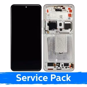 Xiaomi 15 Ultra -yhteensopiva LCD-näyttö kehyksellä / valkoinen / (huoltopakkaus)