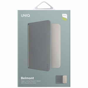 Uniq Belmont RFID-suojattu passikuori - vihreä/norsunluu