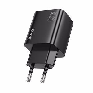 Puhelinlaturi Hoco 2 x USB-C + 2 x USB-A QC3.0 PD 3A 30W N56 musta