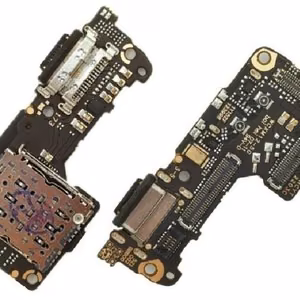 Flex-kaapeli Xiaomi 12 5G/12X 5G/12S 5G latausliittimellä ja mikrofonilla, SIM-kortin kontakti alkuperäinen (käytetty Grade A)