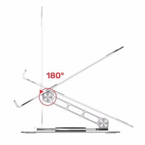 Unitek OT180SL01 360° adjustable laptop stand 10-16"