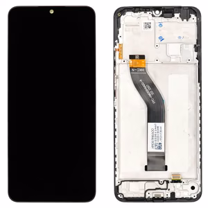 Alkuperäinen LCD-näyttö ja kosketuspaneeli kehyksellä Redmi 14C -mallille