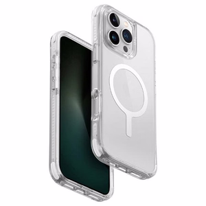 Uniq Combat kotelo iPhone 16 Pro 6.3" Magclick latauksella - valkoinen