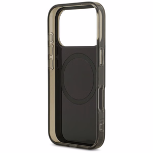 US Polo DH and Bottom Stripe Logo MagSafe Suojakuori iPhone 17 Pro:lle - Musta
