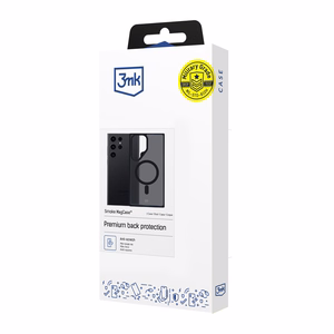 3mk Smoke MagCase with MagSafe for Samsung Galaxy S23 Ultra - semi-transparent