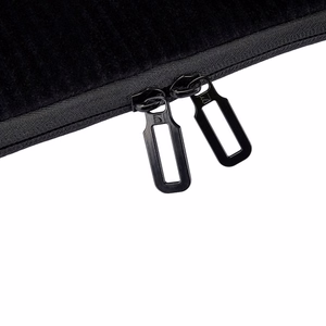 Tucano Velluto 2 neoprene sleeve with velvet exterior for 14-inch MacBook Pro and 13-inch laptops, black