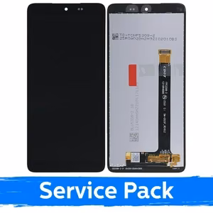 LCD-näyttö yhteensopiva Samsung G525 Xcover 5 musta (Service Pack)