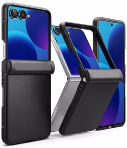 Ringke Onyx Flap suojakuori mallille Samsung Galaxy Z Flip 8 – musta