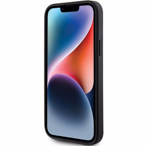Guess GUHMP15MPSAHMCK iPhone 15 Plus 6,7 musta/musta kovakuori Saffiano MagSafe