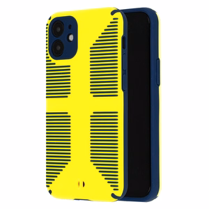 TEL PROTECT Grip Suojakuori iPhone 12 Mini:lle keltainen