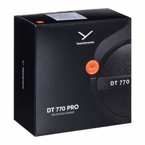 Beyerdynamic DT 770 PRO – studiokuulokkeet, suljetut, 250 Ω, mustat (459046)