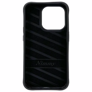 NIMMY Suojakuori COOL&CUTE 2.0 Dog iPhone 15 Pro Max:lle - musta