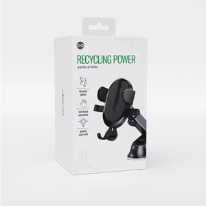 Forever recycling gravity car holder for a windshield RUS36-G-S
