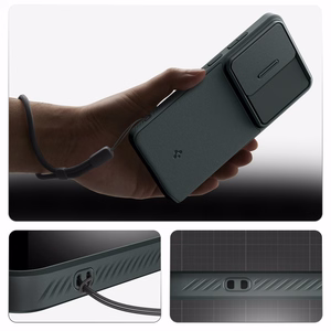 Spigen Optik Armor Suojakuori Samsung Galaxy S26 Ultra:lle - vihreä