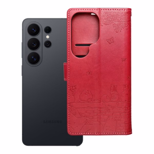 MEZZO Book Suojakuori Redmi Note 15 PRO 4G kissat punainen