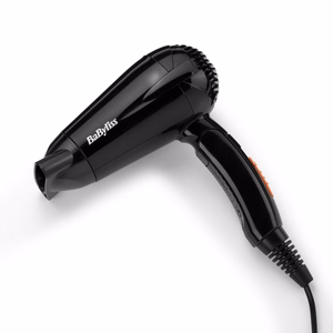 BaByliss Travel Dry 2000 5344E – hiustenkuivain, 2000 W, musta