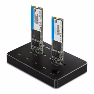 NGFF USB Type C (Qoltec 50310 drive docking station 2x SSD M.2 SATA)
