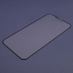 Karkaistu 6D mattapintainen suojalasi iPhone 12 Mini 5,4'' mustalla kehyksellä