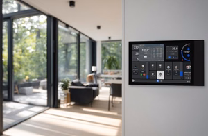 Ohjauspaneeli 10,1 tuuman Shelly Wall Display XL WiFi/BLU (musta)