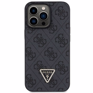 Guess GUHCP13LP4TDSCPK Case for iPhone 13 Pro / 13 - Black Crossbody 4G Metal Logo