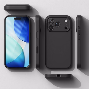 Ringke Silikoninen Magneettinen MagSafe Suojakuori iPhone 17 Pro:lle - Violetti