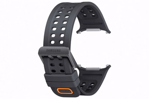 Samsung SNL71MB Marine Band -ranneke (S/M/L) Galaxy Watch Ultra2 / Galaxy Watch Ultra -kelloille, musta