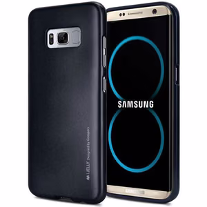 Mercury I-Jelly suojakuori Samsung Galaxy S8+ -laitteelle, musta