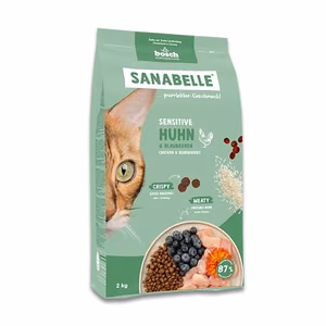 BOSCH Sanabelle Sensitive with chicken - dry cat food - 2kg