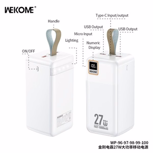 Power Bank WK Design "WP-97" White 50000mAh (27W)