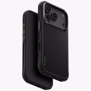 Uniq Keva Magclick Charging -suojakuori iPhone 18 Pro / 17 Pro – musta