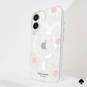 MagSafe-yhteensopiva Kate Spade New York Hollyhock -suojakuori Apple iPhone 16:lle