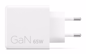 Lenovo Dual USB-C 65W GaN G0A6065WEU – kahden USB-C-portin GaN-laturi, 65 W