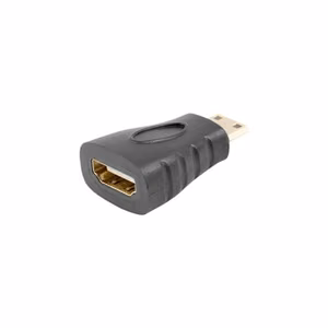 Lanberg AD-0037-BK – HDMI-naaras–Mini HDMI-uros -sovitin
