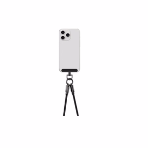 Devia lanyard-kaapeli 2in1 PD USB-C - Lightning 0,3 m 27W, musta